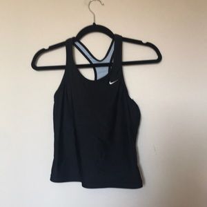 EUC Black Nike athletic top